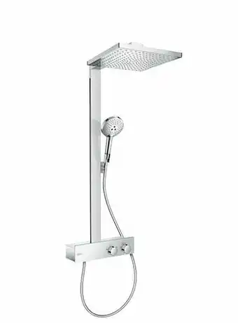 X2O Hansgrohe Raindance E 300 thermostatische tablet regendoucheset 35 cm glanzend chroom aanbieding