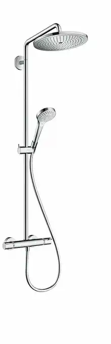 X2O Hansgrohe Croma Select S 280 thermostatische regendoucheset glanzend chroom aanbieding