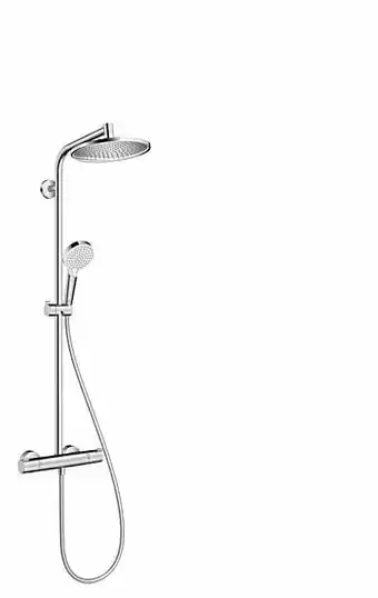 X2O Hansgrohe Crometta S 240 thermostatische regendoucheset glanzend chroom aanbieding