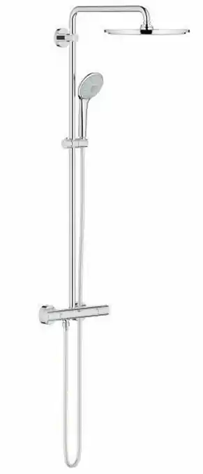 X2O Grohe Euphoria System 310 thermostatische regendoucheset glanzend chroom aanbieding