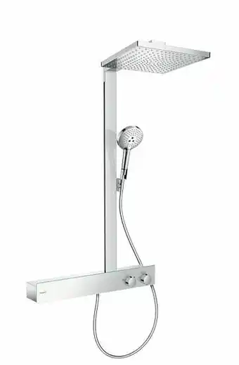 X2O Hansgrohe Raindance E 300 thermostatische tablet regendoucheset 60 cm glanzend chroom aanbieding