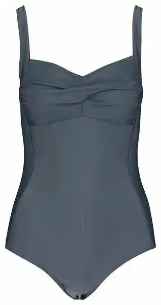 HEMA HEMA Dames Badpak Medium Control Grijs (grijs) aanbieding