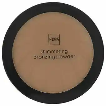 HEMA HEMA Shimmering Bronzing Powder 01 Honey Glow (brons) aanbieding