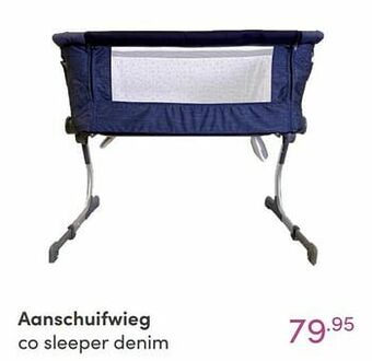 Aanschuifwieg co sleeper denim