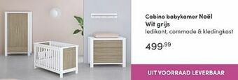 Cabino babykamer noël wit grijs