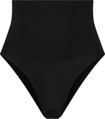 Bye bra corrigerende naadloze hoge taille slip, corrigerend ondergoed buik, shapewear dames,
zwart, s