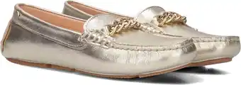 Fred de la bretoniere 120010148 mocassins - instappers - dames - goud - maat 39