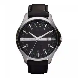 Armani exchange hampton ax2101 herenhorloge 46 mm - zilverkleurig