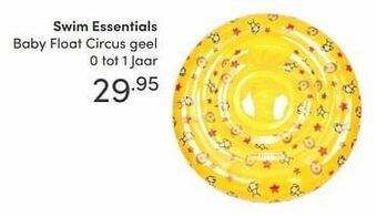 Baby & Tiener Swim essentials baby float circus geel aanbieding