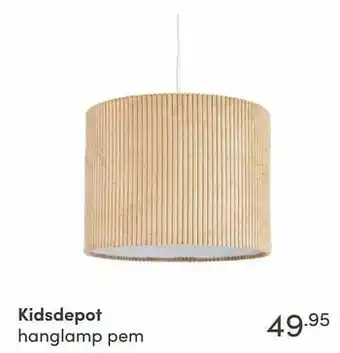 Baby & Tiener Kidsdepot hanglamp pem aanbieding