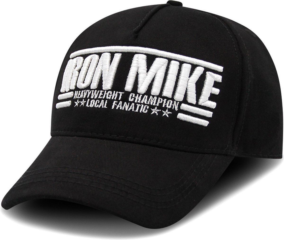 Baseball cap heren mike tyson zwart promotie bij