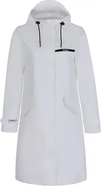 Dingy weather - regenjas dames - maat 40 - wit