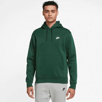 Nike m nsw club hoodie po bb heren trui - maat l