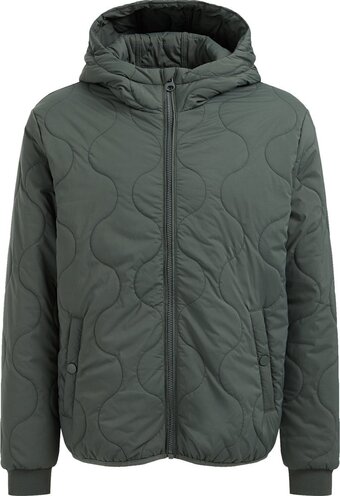 We fashion heren gewatteerde jas