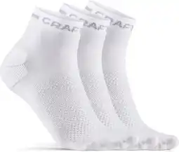 Bol.com Craft core dry mid sportsokken 3p unisex - maat 46/48 aanbieding
