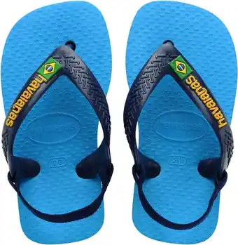 Bol.com Havaianas jongens baby brasil logo ii turquoise/navy blue blauw 21 aanbieding