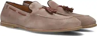 Floris van bommel sfm-40022 mocassins - instappers - heren - bruin - maat 43 1/3