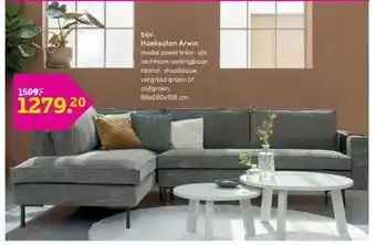 Leen Bakker Hoeksalon arwin model zowel links- als aanbieding