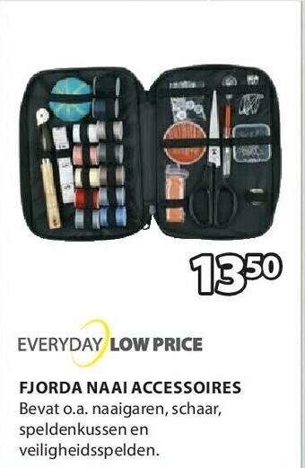 Jysk Fjorda naai accessoires aanbieding