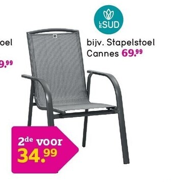 Leen Bakker Stapelstoel cannes aanbieding