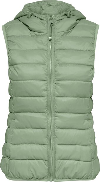 Only onlnewtahoe hood waistcoat otw noos dames