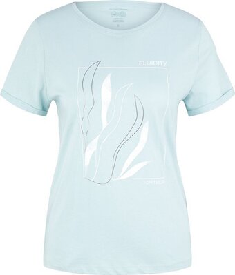 Tom tailor t-shirt frontprint dames t-shirt