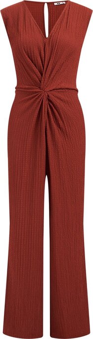 We fashion dames jumpsuit met structuur