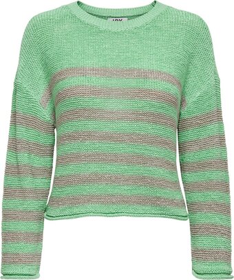 Jdy jdymore l/s short o-neck pull knt dames