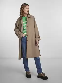 Pieces pcbellen trenchcoat dames trenchcoat