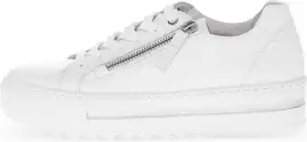 Gabor 498 lage sneakers - leren sneaker - dames - wit - maat 36