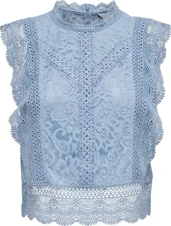 Only onlkaro s/l lace top wvn dames