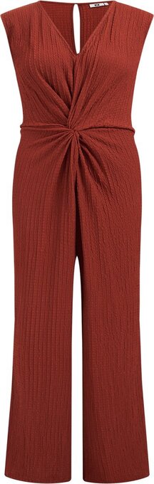 We fashion dames jumpsuit met structuur - curve