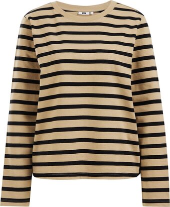 We fashion dames gestreept t-shirt