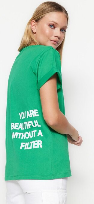 Trendyol vrouwen off-shoulder basis t-shirt