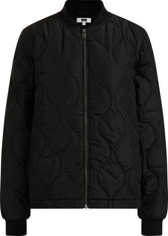 We fashion dames bomberjack met gestikt dessin