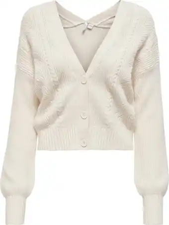 Only vest onlkatia l/s structure cardigan cc 15246045 melange dames