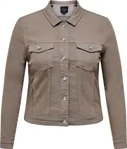 Only carmakoma carwespa ls jacket dnm pim dames jas - maat 54