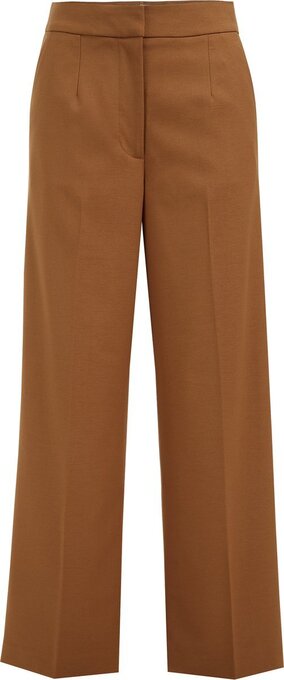 We fashion dames wide leg pantalon met glittergaren