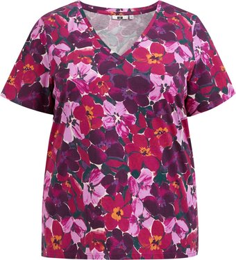We fashion dames t-shirt met dessin - curve