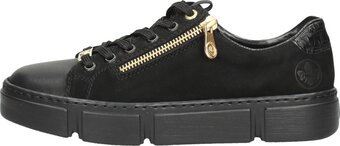 Rieker sneakers zwart synthetisch - maat 36