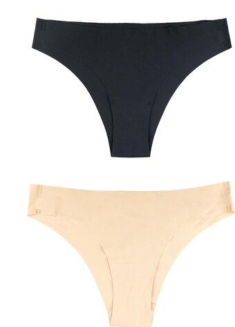 Bye bra onzichtbare bikini in braziliaanse stijl, hoge taille, naadloze bikini, niet aan te raken, geen slipjeslijn, gladde r