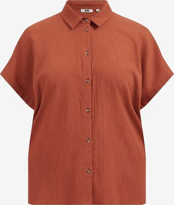 We fashion dames blouse met structuur - curve