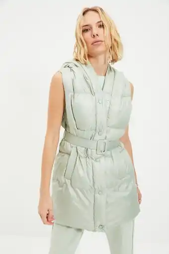 Bol.com Trendyol vrouwen standaard mouw kogelvis vest aanbieding