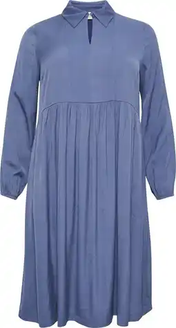 Bol.com Kaffe curve kcsimma midi dress dames jurk - maat 54 aanbieding