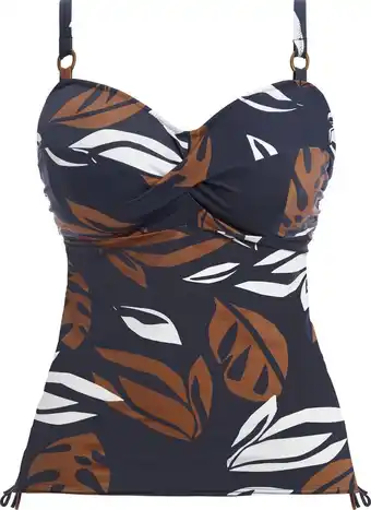 Fantasie lake orta uw twist front tankini top dames bikinitopje - maat 75h
