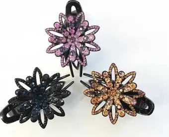 Bol.com Haarklemmen - hairpin - haarclip - haarspeld - 9x6.5cm - set van 3stuks aanbieding