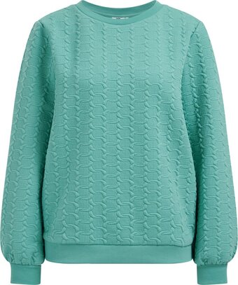 We fashion dames sweater met structuur