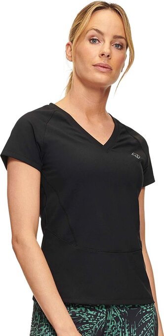 Bol.com Active panther sandy solid top in de kleur zwart. aanbieding