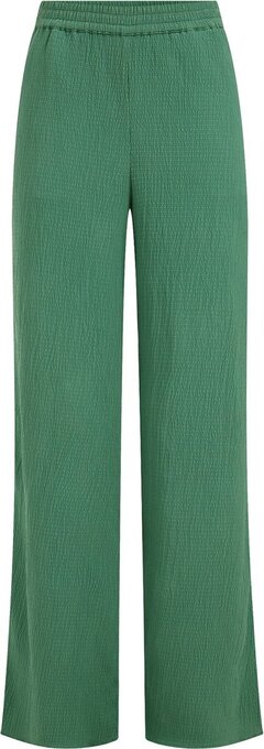 We fashion dames wide leg broek met structuur