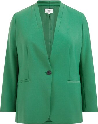 We fashion dames getailleerde blazer - curve
